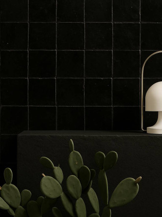 Carrelage artisanal 10 x 10 type terre cuite émaillée CE1406116