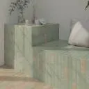 Carrelage Rectangulaire " Africana " - Vert Menthe - 5x15cm - NT2025131
