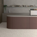 Carrelage " Design de Gaudi " modèle 1 - Blanc Craie - 25.5x25.5cm - NT2025142