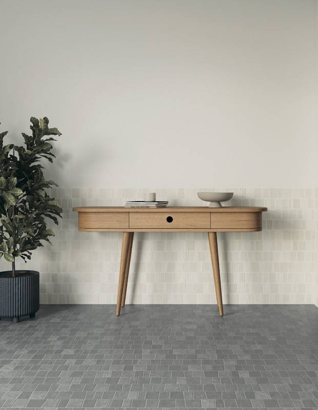 Carrelage " Design de Gaudi " modèle 2 - Gris  - 25.5x25.5cm - NT2025150