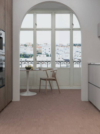 Carrelage " Design de Gaudi " modèle 2 - Taupe - 7 X 28cm - NT2025148