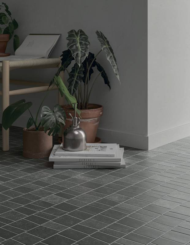 Carrelage " Design de Gaudi " modèle 2 - Gris - 7 X 28cm - NT2025150