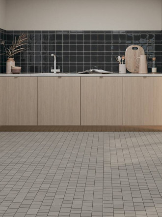 Carrelage " Design de Gaudi " modèle 2 - Gris Clair - 7 X 28cm - NT2025151