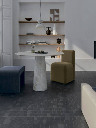 Carrelage " Design de Gaudi " modèle 2 - Gris Anthracite - 7 X 28cm - NT2025152