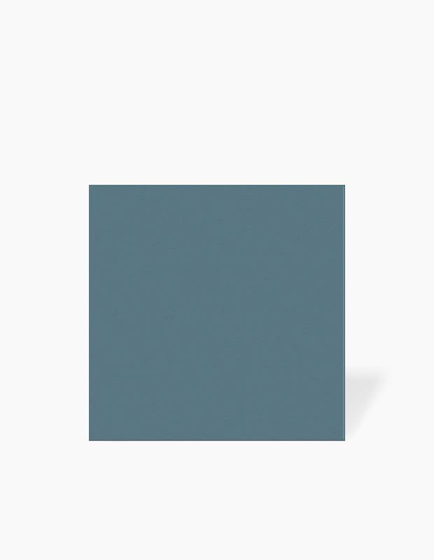 Carrelage " Kromatik Mat "  grès cérame - Bleu Pétrole -  R10 - 20x20cm - NT2025283