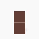Carrelage prédécoupé marron foncé r10 10x20cm | NT2025301