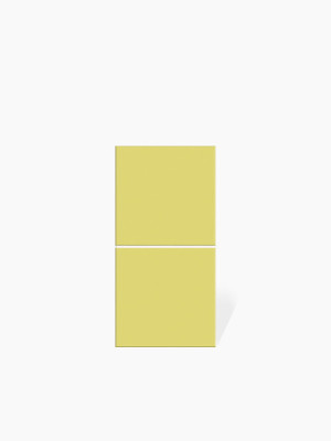 Carrelage jaune en grès cérame 10x20cm | NT2025304 
