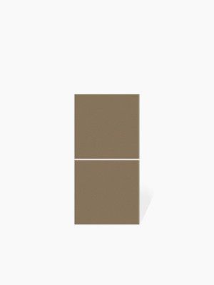 Carrelage prédécoupé marron brun mat  10x20cm | NT2025309 