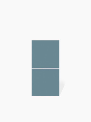 Carrelage bleu pétrole mat  10x20cm | NT2025312 