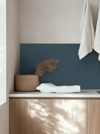 Carrelage en grès cérame mat 20x20 cm - idéal cuisines et salles de bain