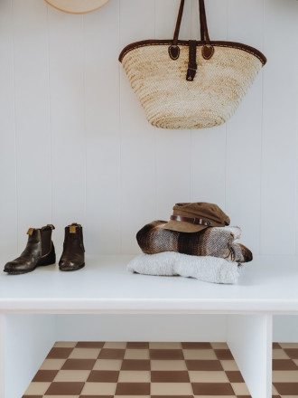 Carrelage chataigne 15x15 cm grès cérame | NT2025377