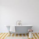 Carrelage blanc 15x15 cm grès cérame | NT2025381