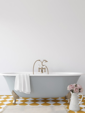 Carrelage jaune moutarde uni - 15 x 15 cm | NT2025374