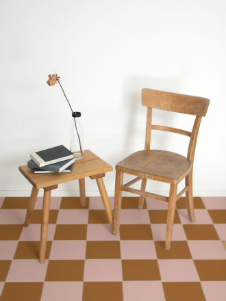 Carrelage marron uni - 15 x 15 cm | NT2025375