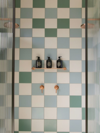 Carrelage Kromatic - Vert d'eau  mat - 15 x 15 cm | NT2025385