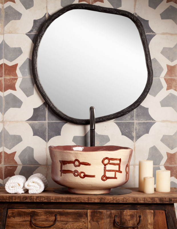 Carrelage aspect carreaux de ciment - 45 x 45 cm