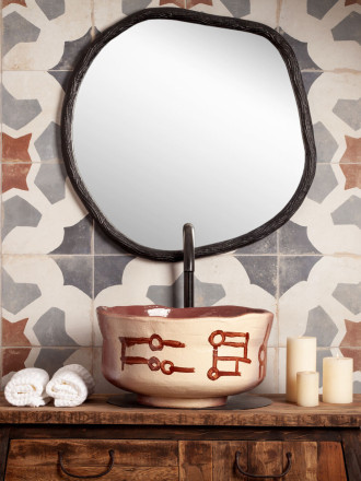 Carrelage aspect carreaux de ciment - 45 x 45 cm