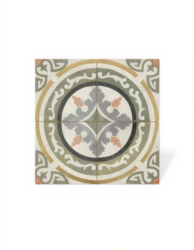 Carrelage aspect carreaux de ciment - 45 x 45 cm | AV2026005