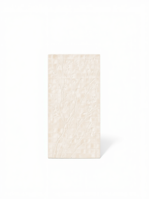 Carrelage crédence aspect végétal texturé Fleur - 33.3 x 100 cm | AV2026003 