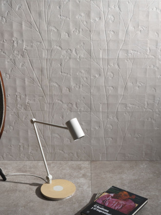 Carrelage crédence aspect végétal texturé Fleur - 33.3 x 100 cm | AV2026003