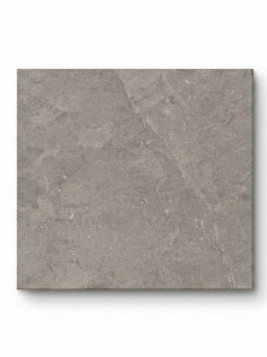 Carrelage imitation pierre taupe R10 idéal pour cuisine ou salle de bain - 58x58cm - AM20261501 