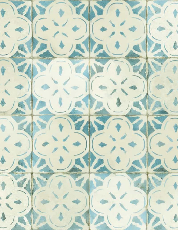 Carrelage motif carreaux de ciment 45x45 cm - AV2026010