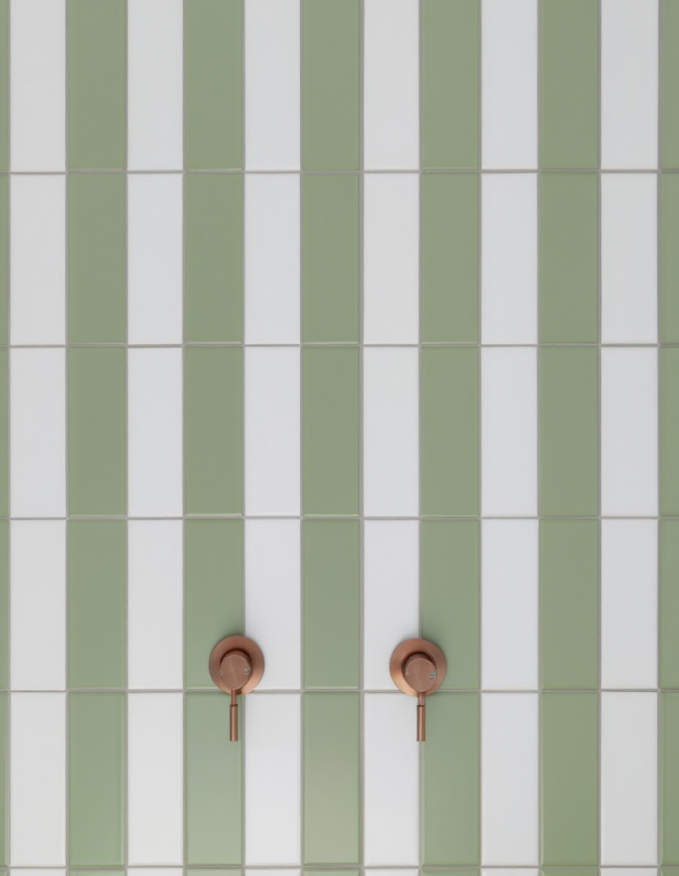 Carrelage kromatic blanc 6x25 cm grès cérame | NT2025370
