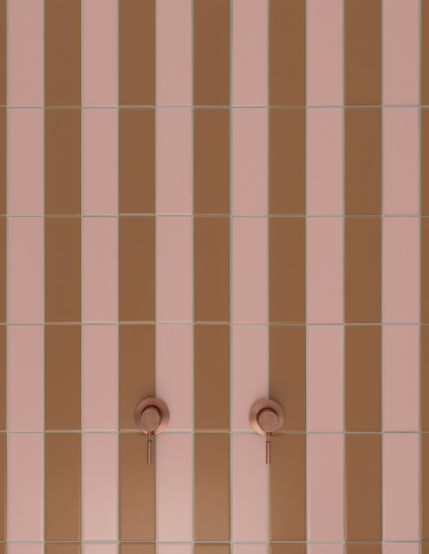 Carrelage Kromatic rose 6x25 cm grès cérame | NT2025351