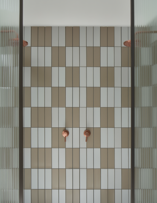 Carrelage Kromatic -  taupe uni en grès cérame - 6 x 25 cm | NT2025349
