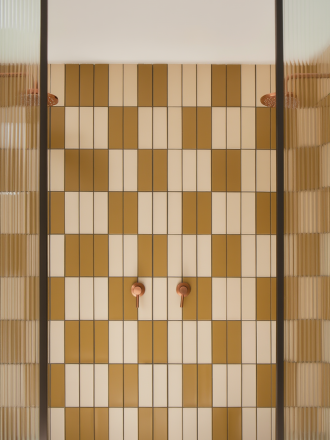 Carrelage Kromatic beige  6 x 25 cm , finition lisse et résistante | NT2025344