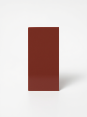 Carrelage Rectangulaire Bordeaux Mat 10x20 cm | Comptoir du Cérame 