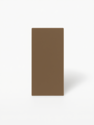 Carrelage Rectangulaire Marron Mat 10x20 cm | Comptoir du Cérame 