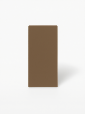 Carrelage Rectangulaire Marron Mat 10x20 cm | Comptoir du Cérame