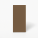 Carrelage Rectangulaire Marron Mat 10x20 cm | Comptoir du Cérame