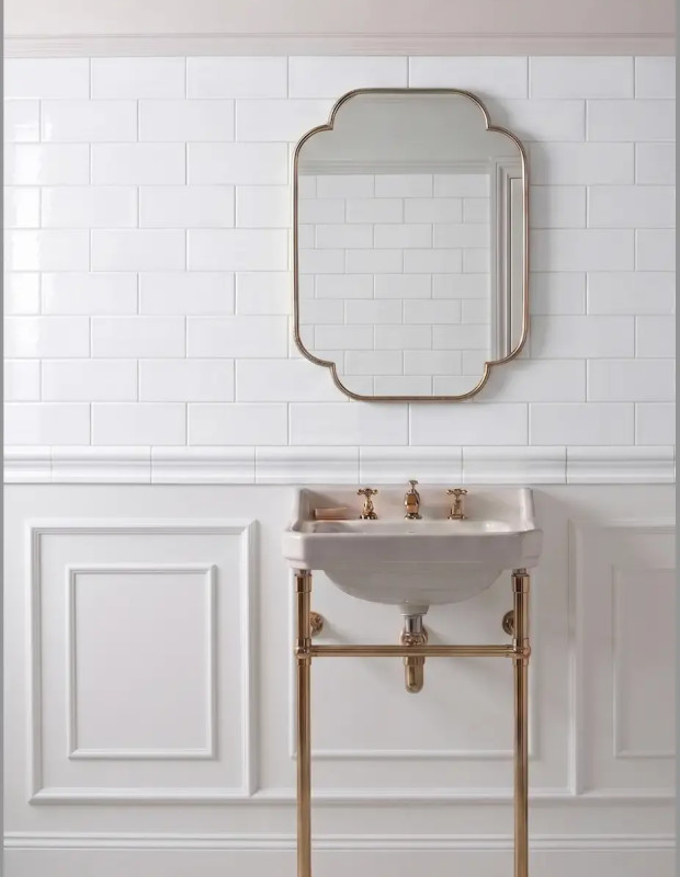 Carrelage crédence faïence lisse - 7.5 x 30 cm | JU2026004