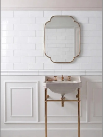 Carrelage crédence faïence lisse - 7.5 x 30 cm | JU2026004