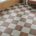 Carrelage Rectangulaire Marron Mat 10x20 cm | Comptoir du Cérame