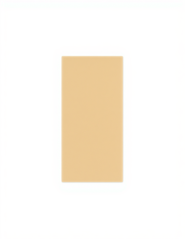 Carrelage rectangulaire " Kromatik Mat "  grès cérame - Camel -  R10 - 10x20cm - NT2025318