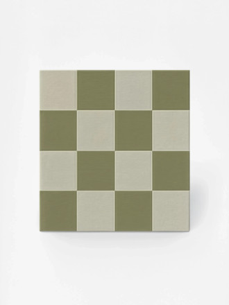 Carrelage vert 20x20 grès cérame finition mat | JU2026024