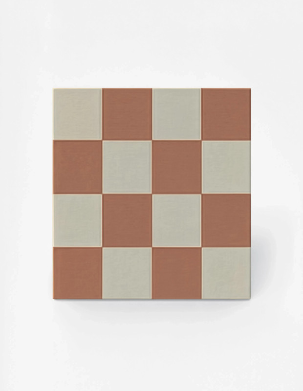 Carrelage corail 20x20 carreaux de ciment mat | JU2026023