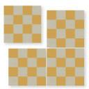 Carrelage ocre 20x20 carreaux de ciment mat | JU2026020