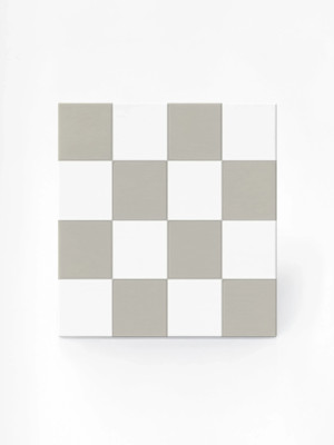 Weiße Fliesen 20x20, matte Zementfliesen | 4TBK 