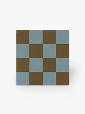Kalia celeste marron 