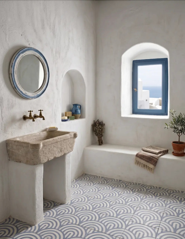 Décor Blue Three