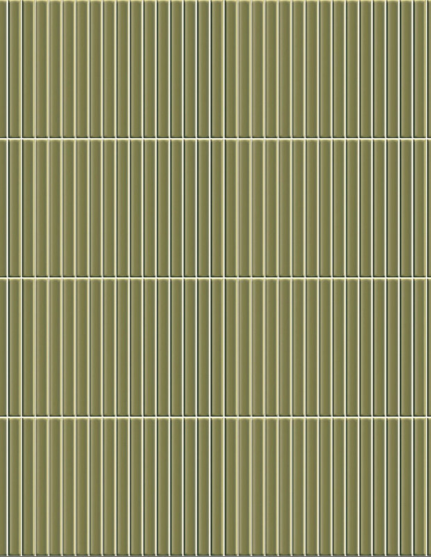 Plaquette faience pâte blanche en kit kat - couleur ocre -  23x33,5cm Brillant | ju2026041