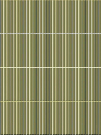 Plaquette faience pâte blanche en kit kat - couleur ocre -  23x33,5cm Brillant | ju2026041
