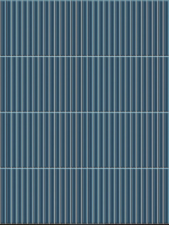 Plaquette faience pâte blanche en kit kat - couleur bleu -  23x33,5cm Brillant | JU2026042