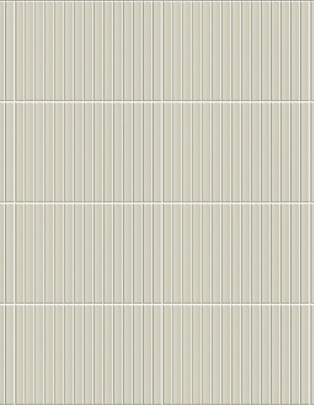 Plaquette faience pâte blanche en kit kat - couleur beige gris -  23x33,5cm Brillant | ju2026044