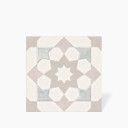 Carrelage Tara Etoile Verte -  22.3x22.3cm - FV2702164