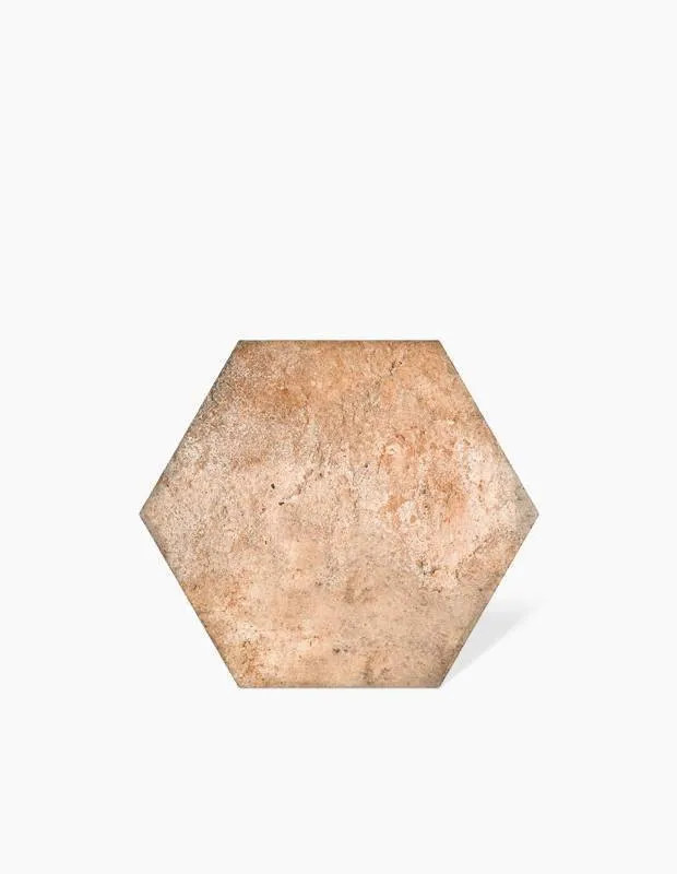 lot de Carrelage Tomette Uni Terracota 19.8x22.8 - MA2303275
